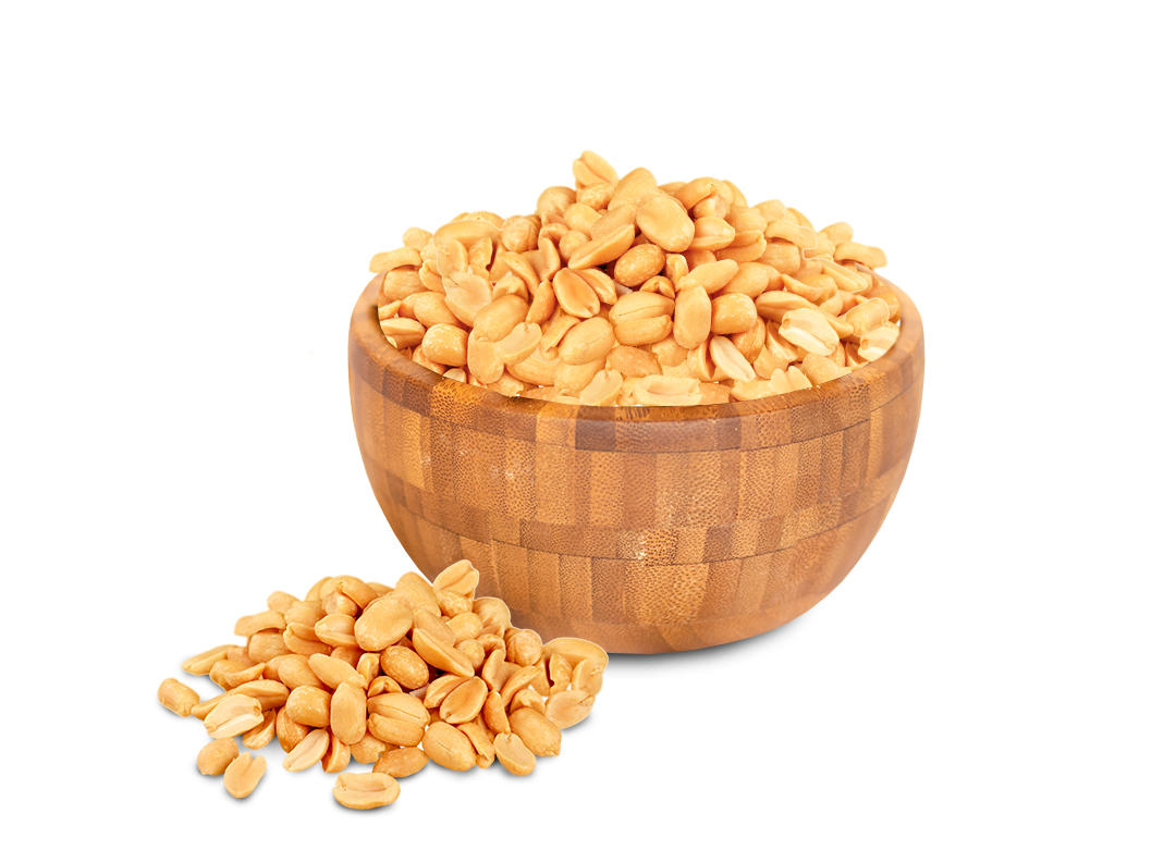 Amendoim Torrado Sem Pele e Sem Sal a Granel - Imagem 2