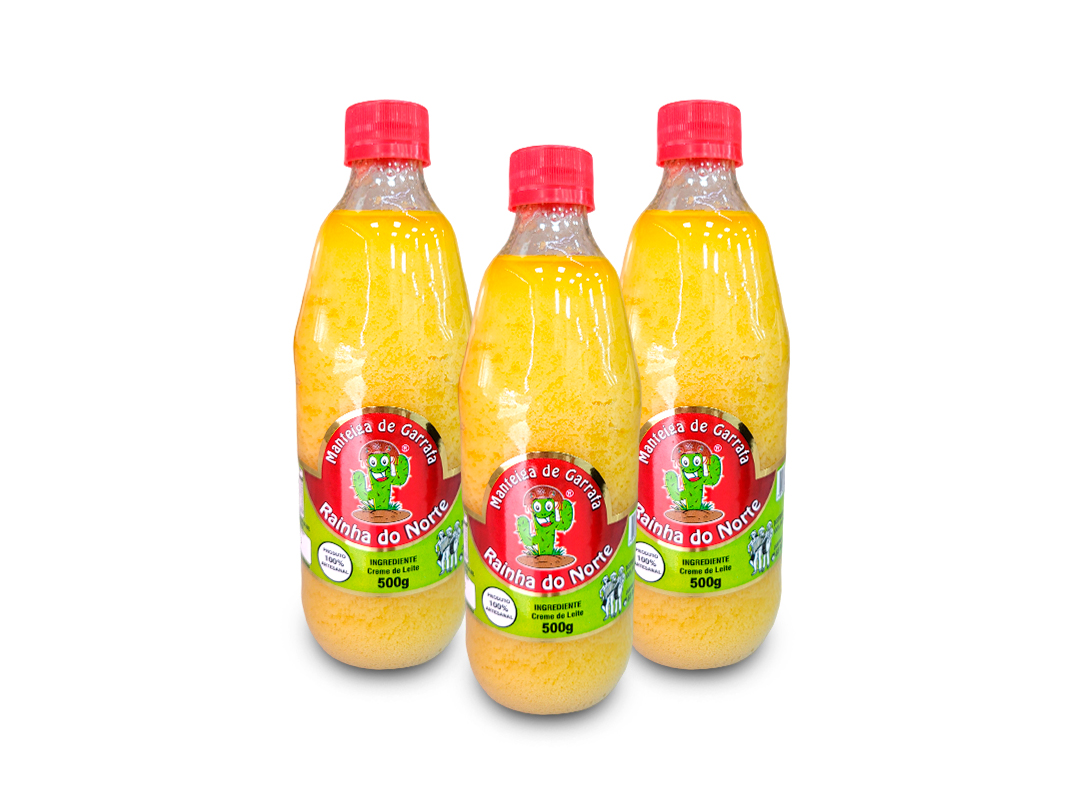 Manteiga de Garrafa 500g - Rainha do Norte - Imagem 3