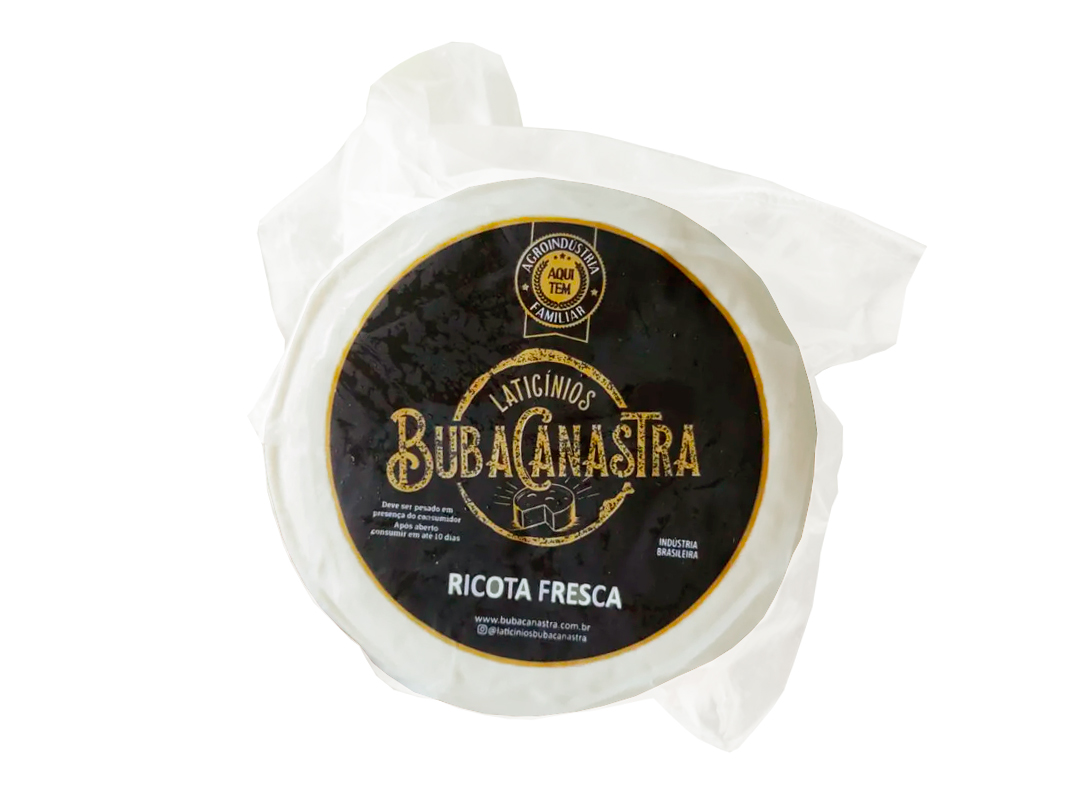 Ricota Fresca Tradicional - Buba Canastra