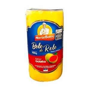 Bolo de Rolo Sabor Goiaba 400g - Norte Bolos