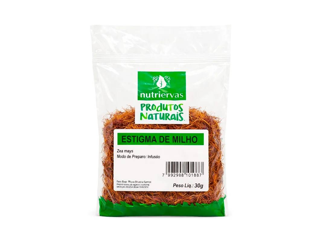 Estigma de Milho (Cabelo de Milho) 30g - Nutriervas