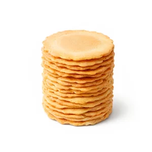 Biscoito Sembei sabor Ao Leite a Granel