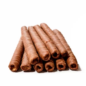 Canudo Coberto com Chocolate a Granel