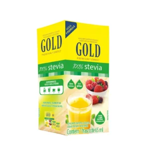 Adoçante Dietético Líquido Gold Premium 100% Stevia