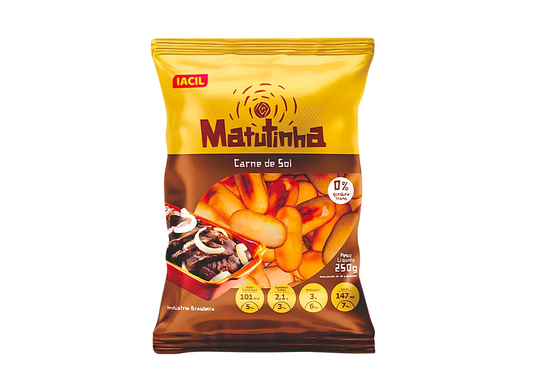 Bolacha Matutinha Sabor Carne de Sol 250g