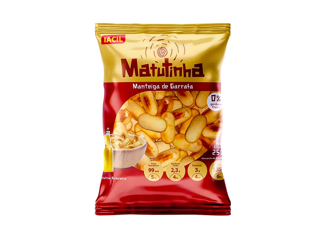 Bolacha Matutinha Sabor Manteiga de Garrafa 250g
